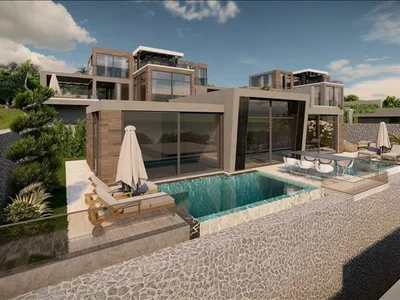Wohnanlage Furnished villas with swimming pools, fitness rooms and cinemas, Kalkan, Turkey