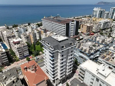 Zespół mieszkaniowy Apartament 1+1 w kompleksie Kurt Safir Flower 150 metrów od morza.