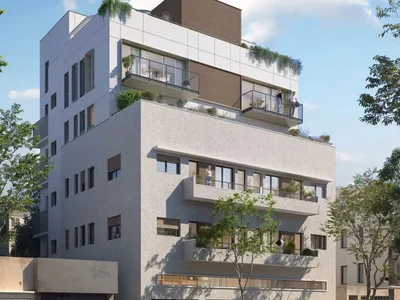 Quartier résidentiel Projet immeuble boutique rue shenkin - tel aviv