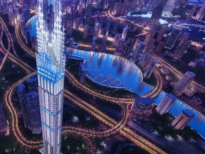 Многоквартирный жилой дом Fleur de Jardin Sky Mansion Burj Binghatti