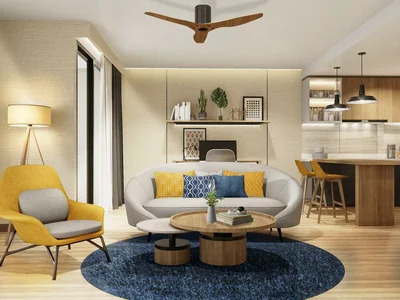 Zespół mieszkaniowy New condominium with lagoon and lake view in prestigious resort area near Boat Avenue, Phuket, Thailand