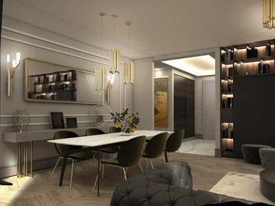 Complexe résidentiel New residence with a swimming pool, lounge areas and picturesque views, Istanbul, Turkey