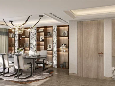 Residential complex New high-rise residence with a swimming pool, fitness centers and restaurants, Istanbul, Turkey
