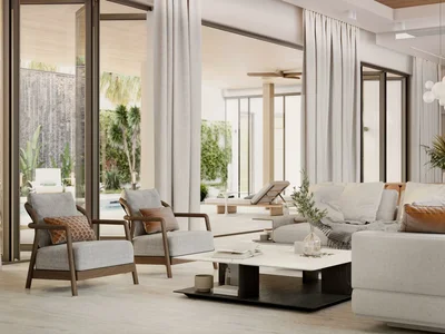 Wohnanlage New villas with swimming pools and lounge areas, Phuket, Thailand