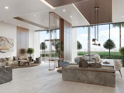 Residential complex New Hillgate Residence with swimming pools and kids' playgrounds, Dubai Silicon Oasis, UAE