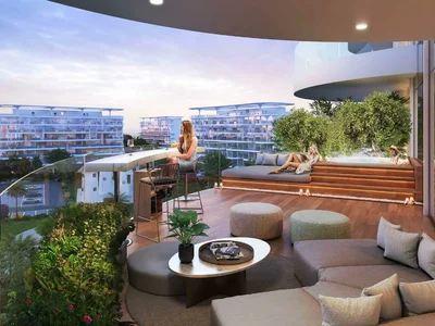 Жилой комплекс Новая резиденция LAGOON views (Phase 2) с бассейнами, садами и зонами для развлечений, Golf city (Damac Hills), Дубай, ОАЭ
