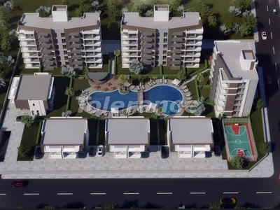 Complexe résidentiel Apartments 2+1 du promoteur à Altıntaş, Antalya dans un complexe avec infrastructure