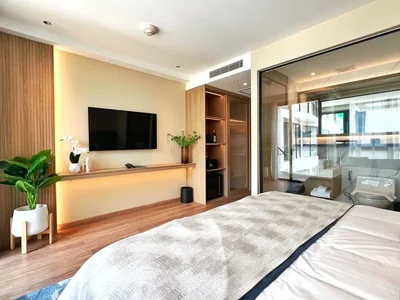 Apart - hotel Furnished apartments in the Laya Resort & Radisson Blu hotel complex.