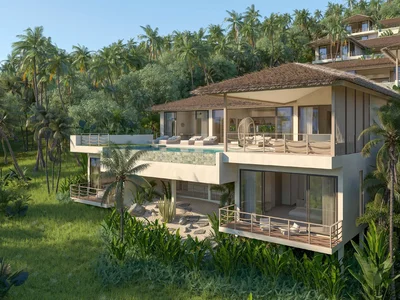 Wohnanlage Prestigious residential complex of turnkey villas with swimming pools and sea views, Bang Makham, Samui, Thailand