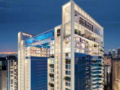 Жилой комплекс Виллы с видом на город, море и озёра, в комплексе Sky Villas с развитой инфраструктурой, JLT, Дубай, ОАЭ