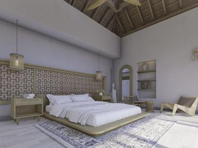 Aparthotel Villa project showcasing glamp villa