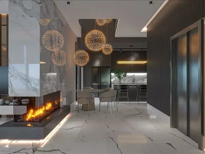 Zespół mieszkaniowy New complex of villas with swimming pools and panoramic views close to the sea and the city center of Alanya, Turkey