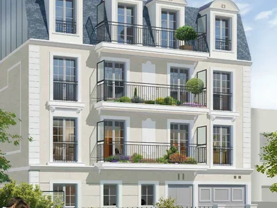 Zespół mieszkaniowy New cozy residential complex in Brie-sur-Marne, Ile-de-France, France