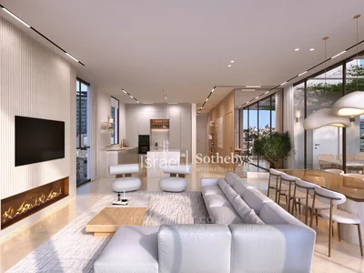 Quartier résidentiel Penthouse flambant neuf occupant tout un étage au centre de tel aviv