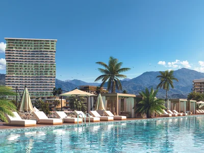 Aparthotel Dreamland Oasis Chakvi Kurortnaa rezidencia na pervoj linii Cernogo mora v 15 minutah ot Batumi
