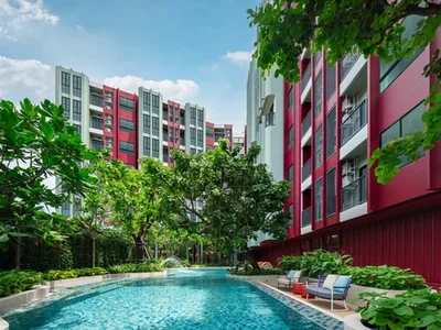 Complexe résidentiel New residential complex The Base Bukit in Kathu area.