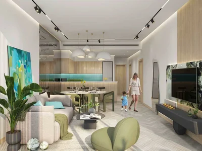 Жилой комплекс Новая резиденция LAGOON views (Phase 2) с бассейнами, садами и зонами для развлечений, Golf city (Damac Hills), Дубай, ОАЭ