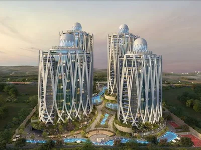 Complexe résidentiel New residence with a swimming pool and a spa center near a metro station, Ankara, Turkey