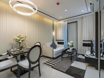 Wohnanlage Luxury residential complex of furnished apartments 500 meters from Jomtien Beach in Pattaya, Thailand