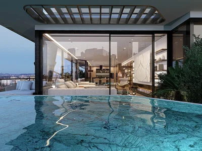 Apartamentowiec Apartamenty z Jacuzzi i Widokiem na Bosfor w Beşiktaş
