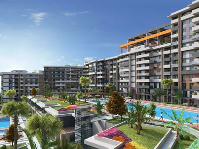 Zespół mieszkaniowy Quality guarded residence with six swimming pools, a spa center and lounge areas, Izmir, Turkey