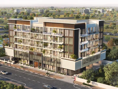 Complexe résidentiel New Tavora Residences with a swimming pool, a gym and lounge areas, International City (Warsan 4), Dubai, UAE
