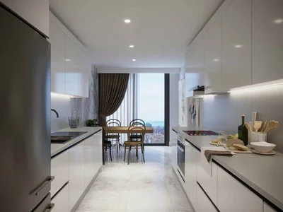 Wohnanlage Elite residential complex near the financial center, Istanbul, Turkey