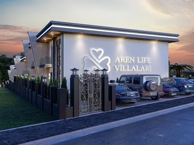 Townhouse Villa 4+1 in the Aren Life Villalari complex in the Bashiskele area | Izmit
