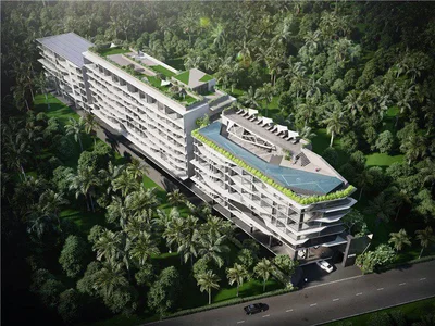 Wohnanlage Residential complex with a pool, a co-working area and a panoramic view close to the promenade and an international school, Rawai, Phuket