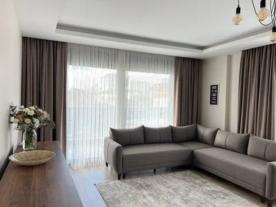 Complexe résidentiel Furnished apartment 2+1 in the Tosmur Off Tower complex near the sea.