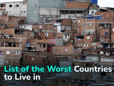 The Worst Places to Live — Anti-Ranking of Countries