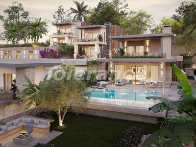 Cottage village Luxury villas in Yalıkavak, Bodrum with private pool and panoramic sea views