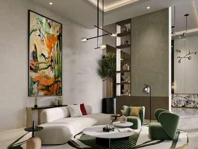 Zespół mieszkaniowy Modern residence Fern City Walk with well-developed infrastructure close to the places of interest, in the prestigious area of Al Wasl, Dubai