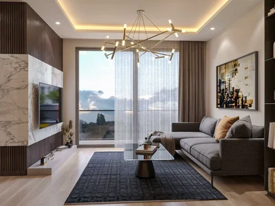 Wohnanlage Two bedroom apartments in complex with swimming pool and basketball court, Mersin, Turkey