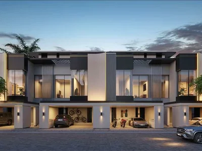 Жилой комплекс Новый комплекс таунхаусов Watercrest с бассейнами, Meydan, Дубай, ОАЭ