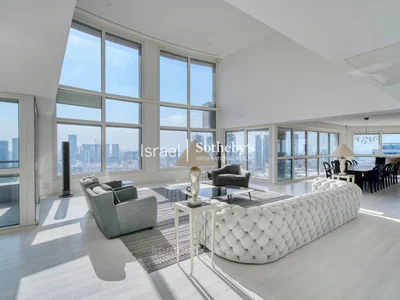 Quartier résidentiel Appartement luxueux avec vue sur la mer dans les yoo towers au parc tzameret