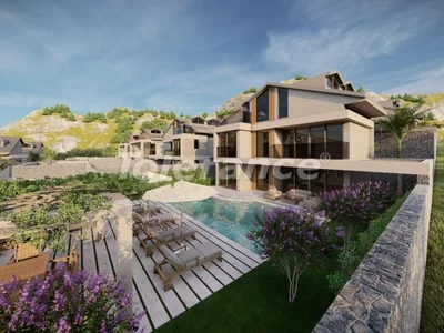Cottage village Detached villas in Olüdeniz, Fethiye with private pool, with the possibility of obtaining citizenship