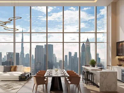 Zespół mieszkaniowy New project Jumeirah Residences Emirates Towers with a swimming pool, lounge areas and around-the-clock security, Trade Center, Dubai, UAE