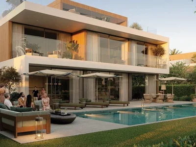 Zespół mieszkaniowy New complex of villas with pools and picturesque views Chevalia Fields close to the international airport, Grand Polo Phase 1, Dubai, UAE