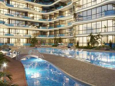 Complejo residencial New residence Barari Views with a swimming pool and a gym, Majan, Dubai, UAE