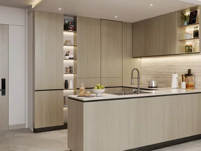 Complejo residencial Apartamenty v zhilom komplekse Verano v ozelenennom rayone Dubai Studio City