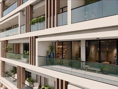 Complejo residencial New Aark Residences with a swimming pool and around-the-clock security in the heart of Dubai, Dubai Land Residence, UAE