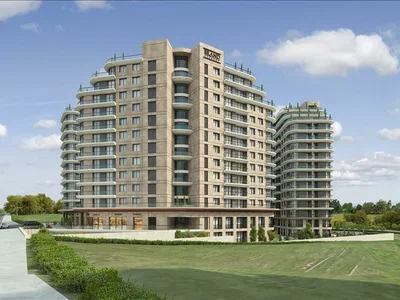 Zespół mieszkaniowy New residence with a swimming pool and a garage, Istanbul, Turkey