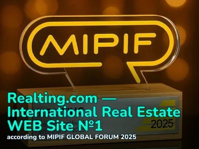 Realting.com — the Platform №1 in International Real Estate According to the MIPIF GLOBAL FORUM 2025