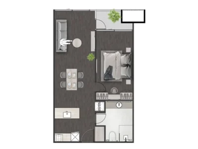 Жилой комплекс Шикарный проект Next Point Condominium в районе Раваи.