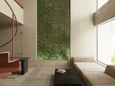 Complexe résidentiel Turnkey apartments with ocean views in a residential complex surrounded by greenery, Uluwatu, South Kuta, Bali, Indonesia