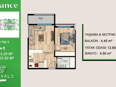 Жилой комплекс Апартаменты в комплексе в Emerald Elegance со скидкой 20%.