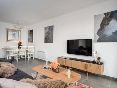 Dzielnica mieszkaniowa Magnifique penthouse de standing meuble