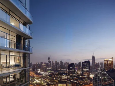 Wohnanlage Apartments with a home theater, in Paramount Tower residential complex with stores and wellness center, Business Bay, Dubai, UAE