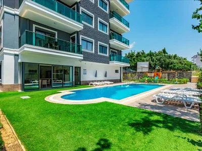 Zespół mieszkaniowy Residence with swimming pools at 550 meters from the beach, in the center of Avsallar, Alanya, Turkey